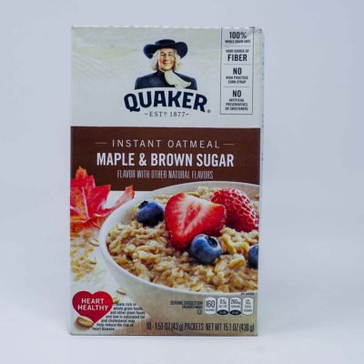 Quaker Ins Oatmeal Map&sug430g