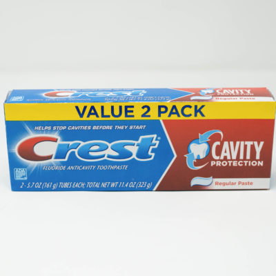 Crest Reg Paste Valu Pk 2/161g