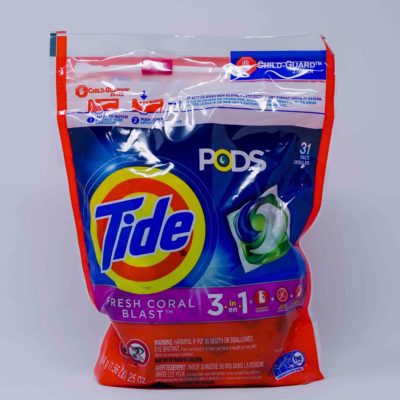 Tide Pods Frsh Coralblast 31ct