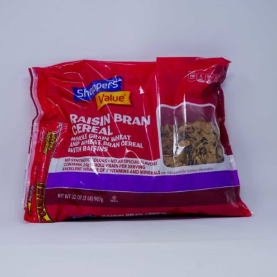 Shppvl Raisin Bran Cereal 907g