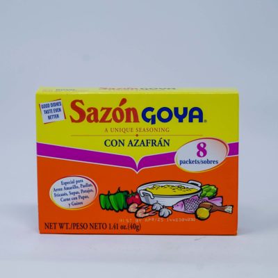 Sazon Goya Con Azafran 40g