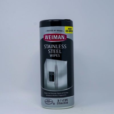 Weiman Stainlss Steel Wipe30ct