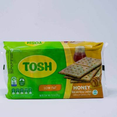 Tosh Bran Honey Crackers 270g