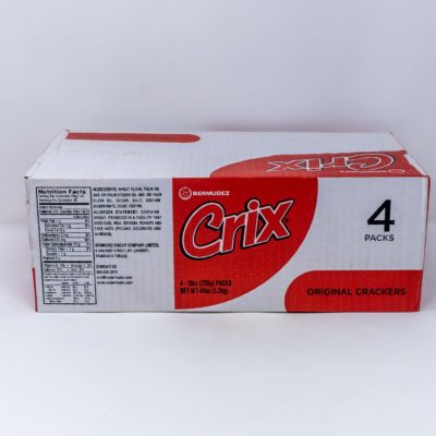 Crix Crackers 4/255g(4x10z)