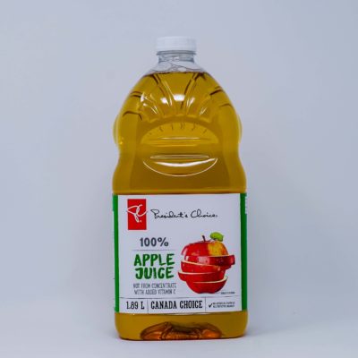 Pc 100% Apple Juice 1.89lt