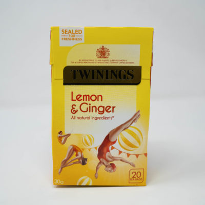 Twin Lemon&ginger Teabags 20s