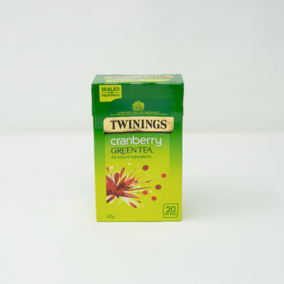 Twin Cranberry Green Tea 20bag