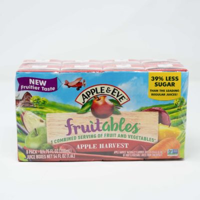 Apple&eve Fruitables 5/8/200ml