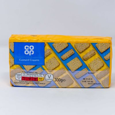 Co Op Custard Creams 300g