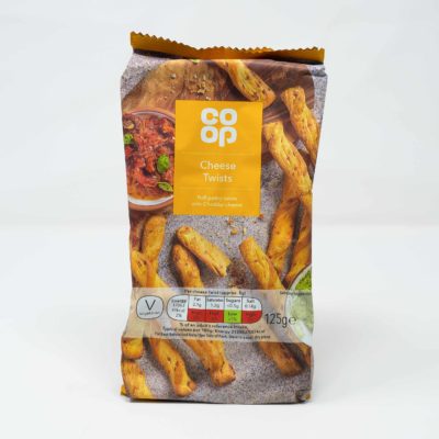 Co Op Cheese Twists 125g