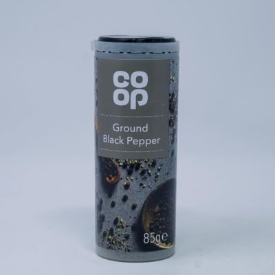 Co Op Grnd Black Pepper 85g