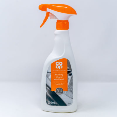 Co Op Foam Clean W Bleach500ml