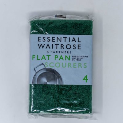 Ess W/Rose 4 Flat Pan Scourers