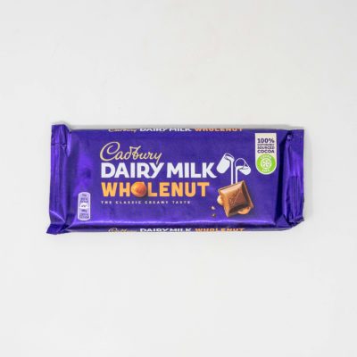 Cadbury D/Milk Whole Nut 120g